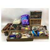 Hand Tools, Painting Supplies, Tape, Storage Drawe