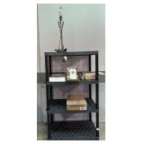 Shelf 61'H x 35'L x 24'W & Frames, Candles, Golf