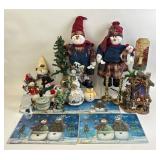 Snowman Decor, Nativity Scene