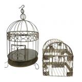 Metal Bird Cages With Decorative Detailing