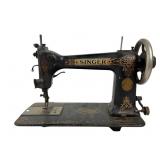 Singer Sewing Machine With Decorative Details
