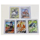 5 Pokemon Full Art Cards