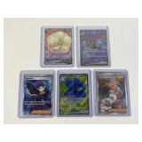 5 Pokemon Full Art Cards