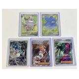 5 Pokemon Full Art Cards