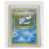 Pokemon Vintage Holographic Vaporeon Card