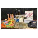 1970s Barbie Boutique Playset, Brass Lamp, Rug, St