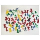 Large Vintage Plastic Figurine Collection