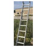 Extendable aluminum Ladder 16ï¿½ max