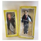 Effanbee 1980 W.C. Field & 1983 Groucho Marx