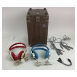 Telex 610-D Headphones, Newcomb Audio Products Co.