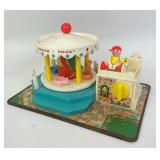 1972 Fisher Price Little People Merry Go Round