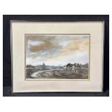 Framed Landscape, home Artwork -Cobleentz