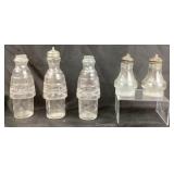 Glass Oil And Vinegar Condiment Jars