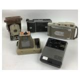 Polaroid Land Cameras With Kodak Instant Camera