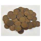 50 Wheat Pennies