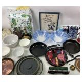 Home Goods, Thomas Kinkade Train, Bombay Bowl