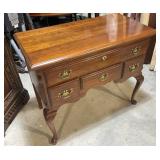 Queen Anne style Cherry lowboy