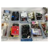Electronics Components, Cables, Tools, Lightbulbs