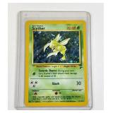 Pokemon Vintage Holographic Scyther Card