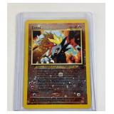 Pokemon Vintage Holographic Entei Promo Card