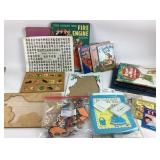 Children's Books, Wooden Puzzles, School Memorabil
