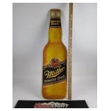 Miller Draft Tin Sign, Coors Light Bar Mat