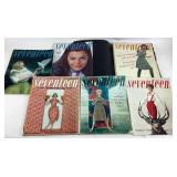 Seventeen Magazines From the 1950s-1960s