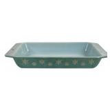 Pyrex Snowflake Blue Baking Dish