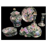 Floral Ceramic Decorative Items, Classic Tradition