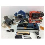 Black and Decker Belt Sander, HDC Planer, GE Motor