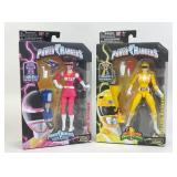 2 Limited Edition Power Rangers Action Figures