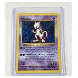 Pokemon Vintage Holographic Shadowless Mewtwo Card