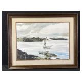 Framed Art Print 'Bermuda' Andrew Wyeth