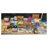 X-Acto Hobby Box, Stanley Barrel Bolt, Card Shuffl