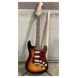 Fender Squier Electric Guitar & Stand