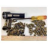 Brass Hose Nozzle, Panasonic Flashlight, Ammunitio