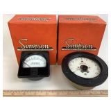 Simpson Decibels Meter & Volts Meter 1967