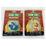 1985 NOS Sesame Streeet Big Bird & Cookie Monster
