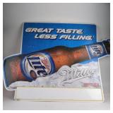 2003 Miller Lite Metal Beer Sign
