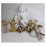 Porcelain Figurines Featuring Angels