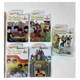 5 Beatles Hot Wheels Cars