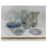 Anchor Hocking Bubble Glass, Pineapple Vase, Art G