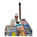 Craft Magazines, Lemax Gazebo, Razor, Band-Aid Tin