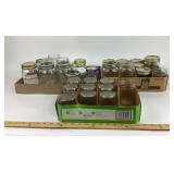 Ball, Kerr, Mason Glass Canning Jars