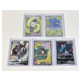5 Pokemon Full Art Cards