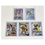 5 Pokemon Full Art Cards