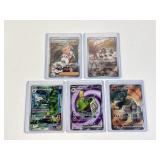 5 Pokemon Full Art Cards