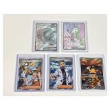 5 Pokemon Full Art Cards