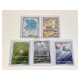 5 Pokemon Full Art Cards