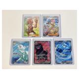 5 Pokemon Full Art Cards